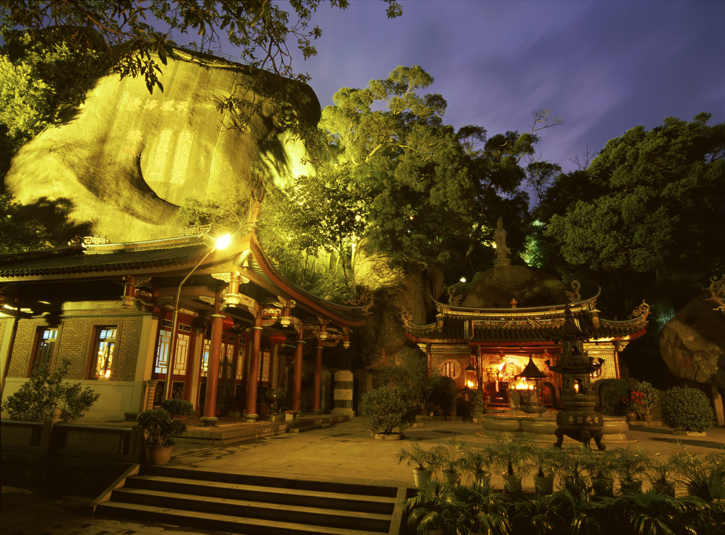 福建鼓浪屿日光岩寺图片