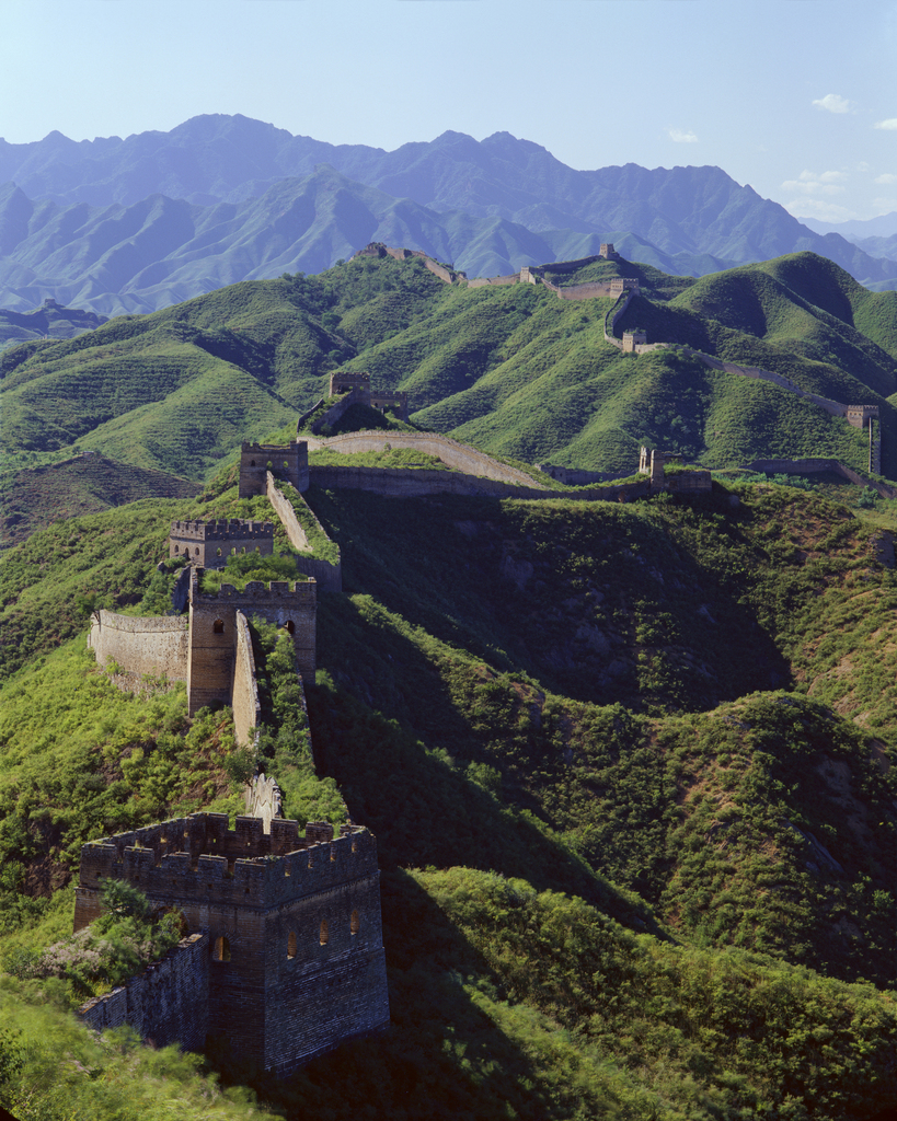 河北金山岭长城图片