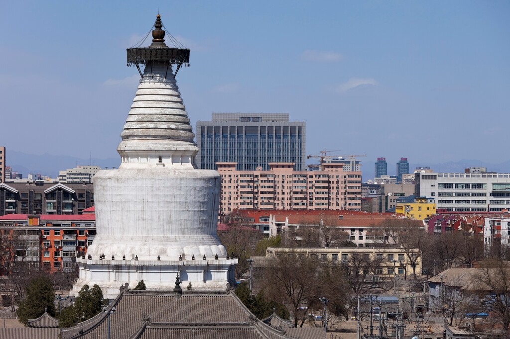 北京白塔寺图片