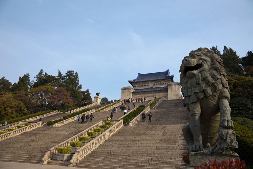 南京中山陵图片