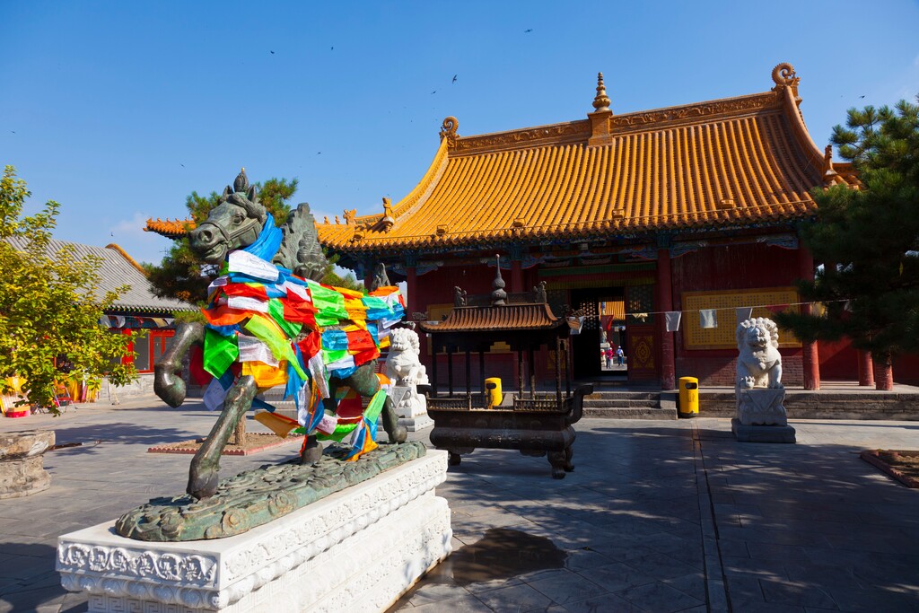 内蒙古呼和浩特大召寺图片