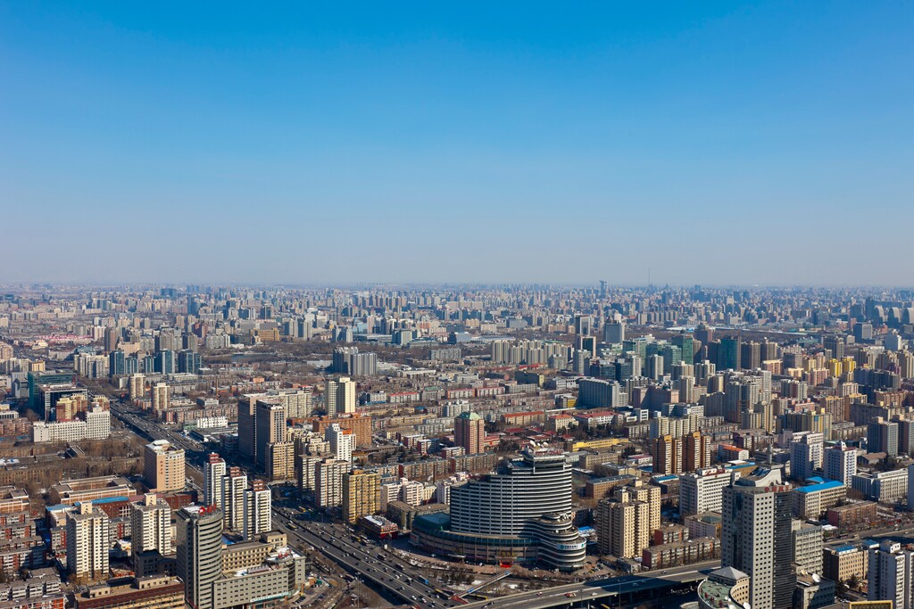 北京鸟瞰图片