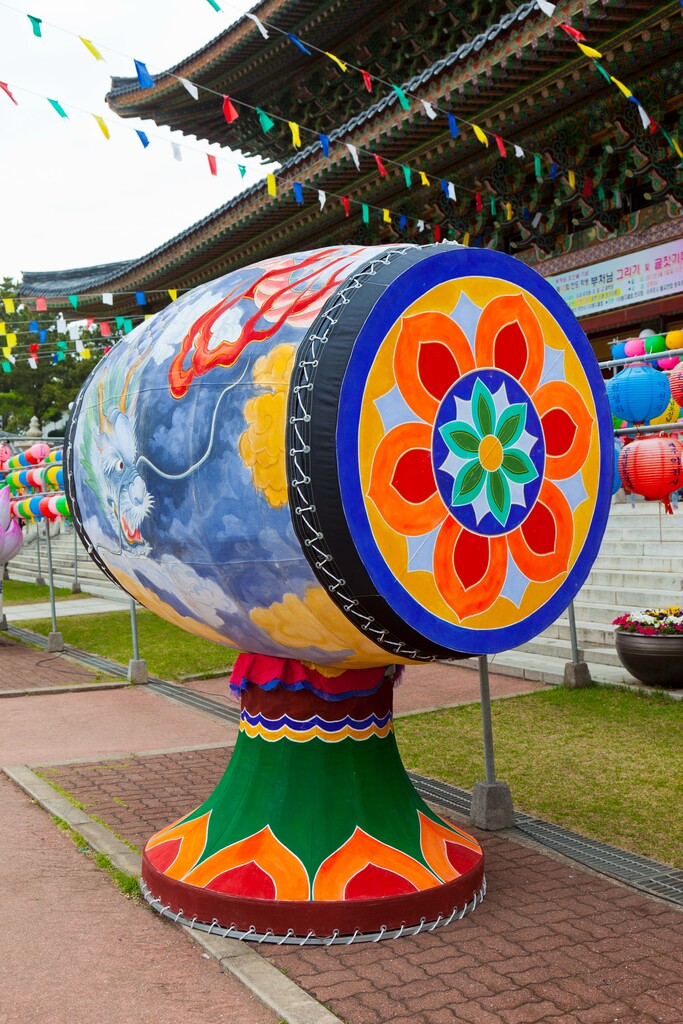 韩国济州岛药泉寺大光明殿图片