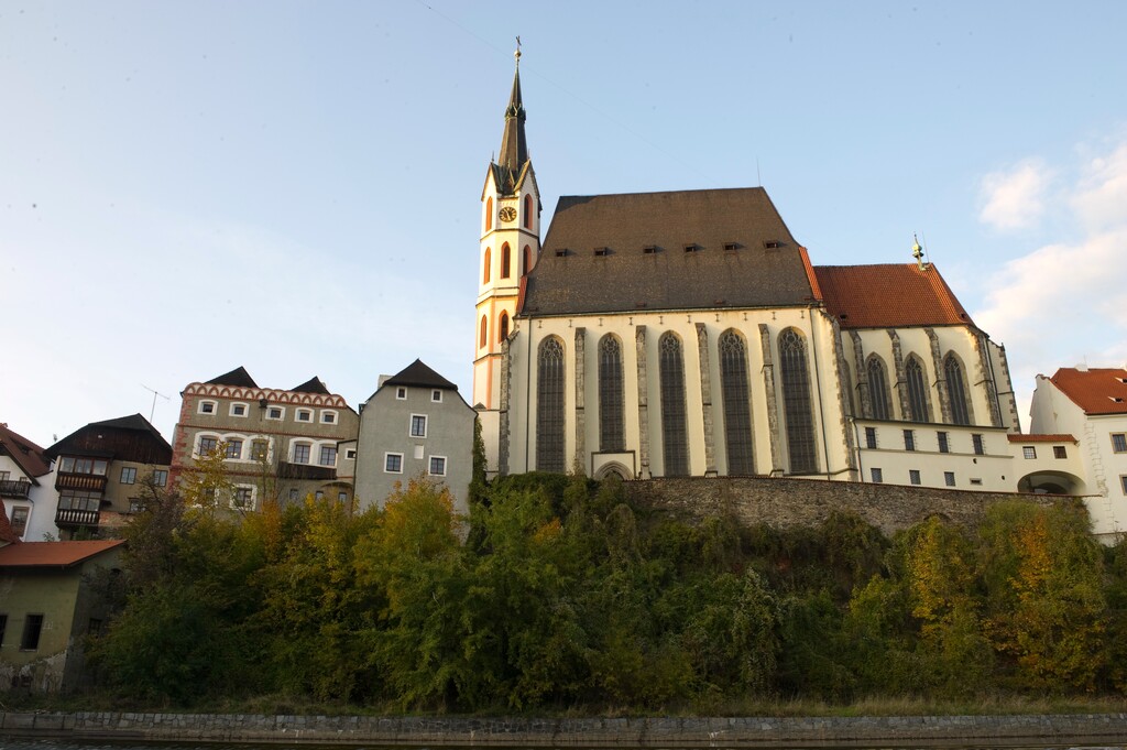 捷克克鲁娒洛夫老城(Krumlov)圣维特大教堂图片