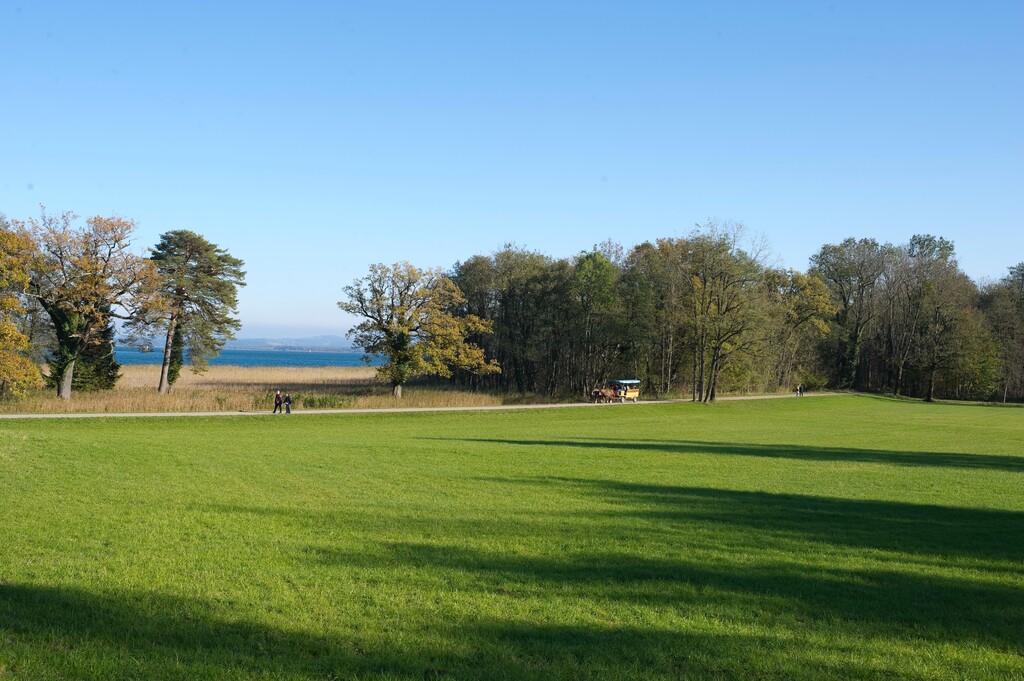 德国慕尼黑周边基姆湖(Chiemsee)上男人岛(Herreninsel) 