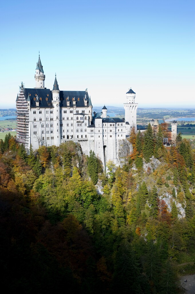 德国南部菲森(Fussen)旧天鹅堡(Schloss  Hohenschwangau)图片