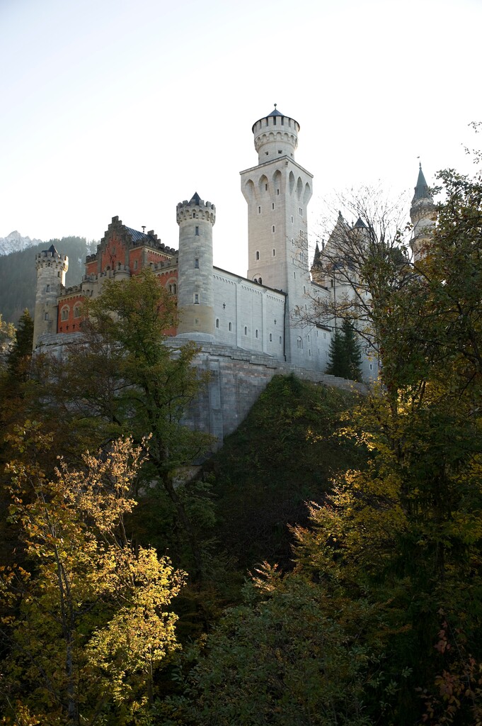 德国南部菲森(Fussen)旧天鹅堡(Schloss  Hohenschwangau)