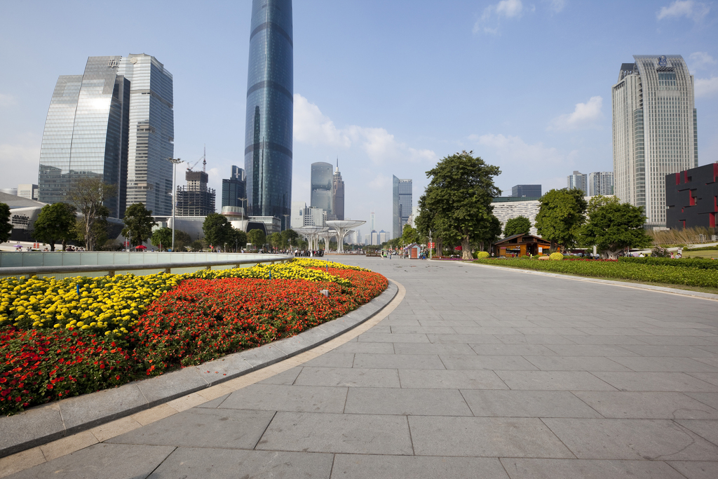 广州花城广场图片