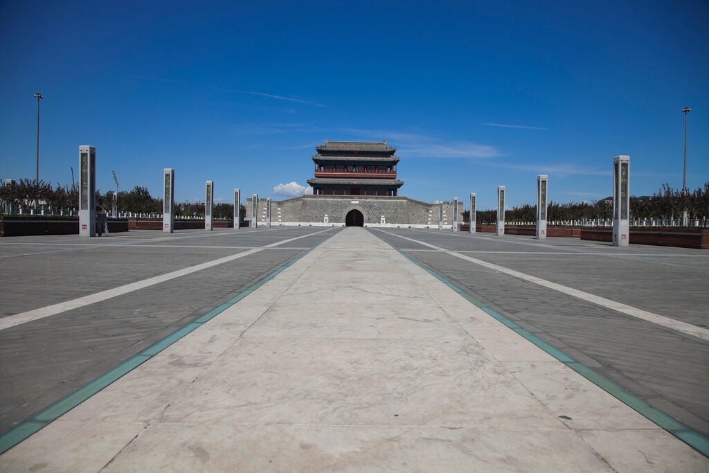 北京永定门图片