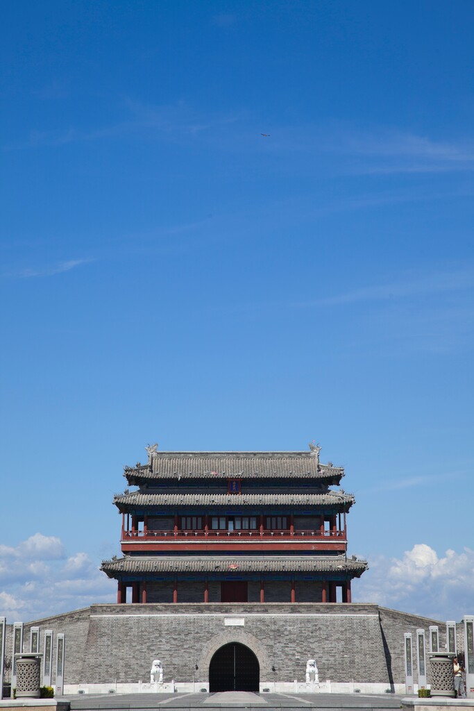 北京永定门图片