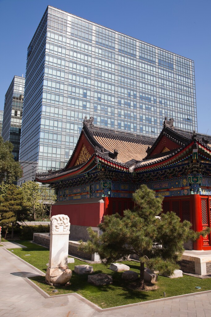 北京复兴门金融街建筑图片