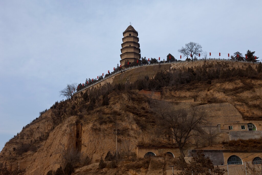 延安宝塔山图片