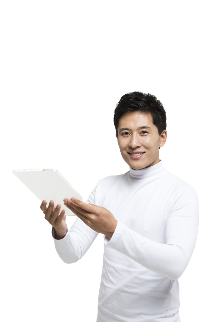 棚拍青年男人科技生活