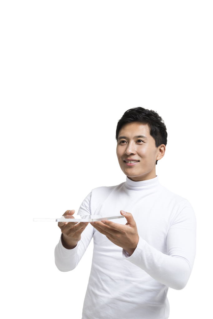 棚拍青年男人科技生活