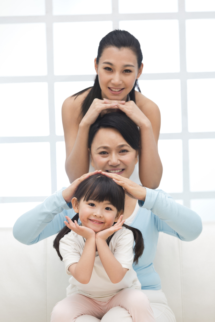 快乐的三代女性