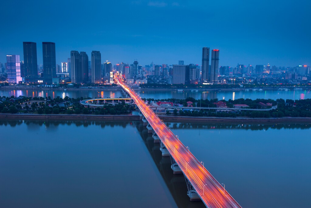湘江大桥图片