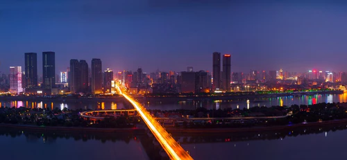 湘江大桥图片