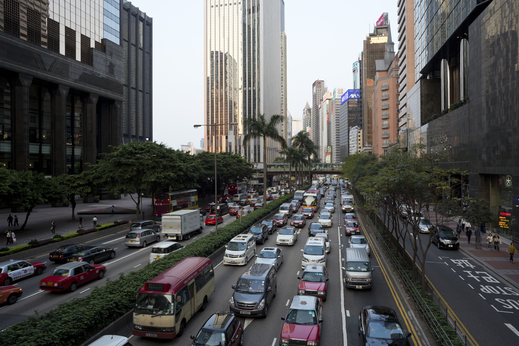 香港道路图片