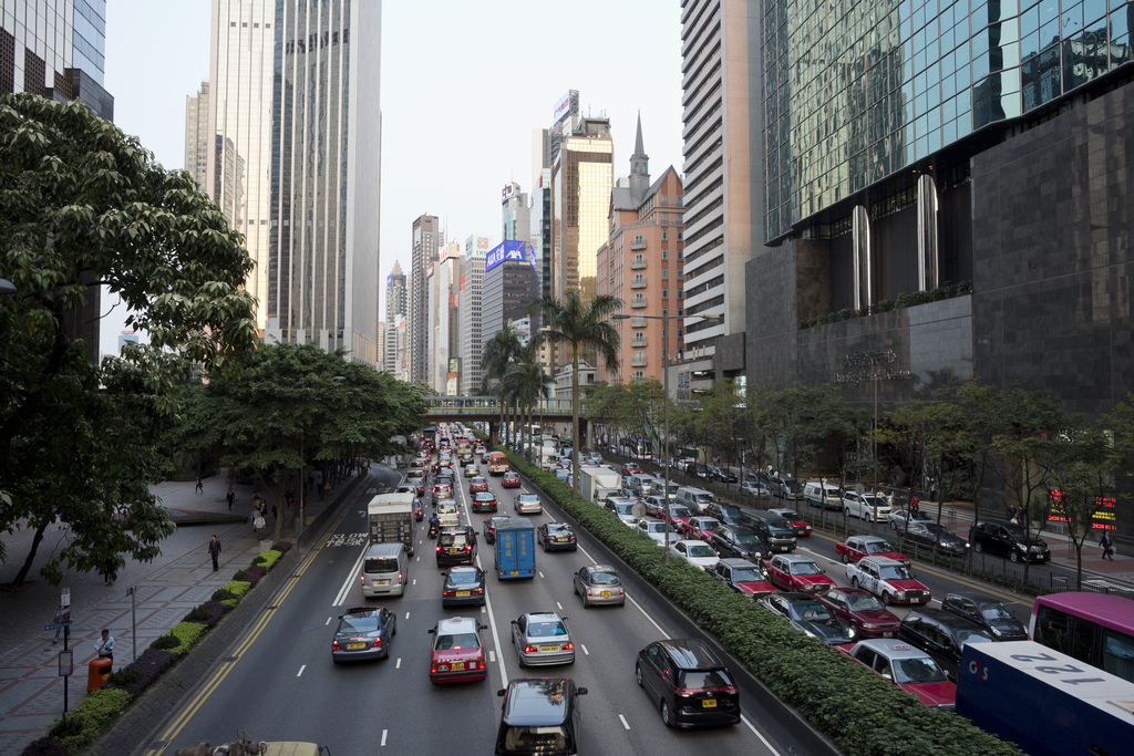 香港道路图片