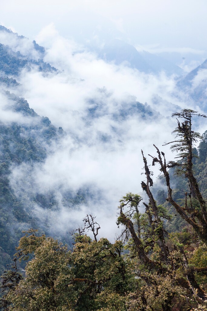 中国西南部山区风光图片