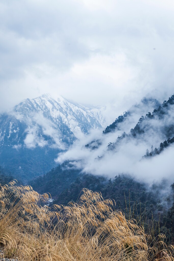 中国西南部山区风光图片