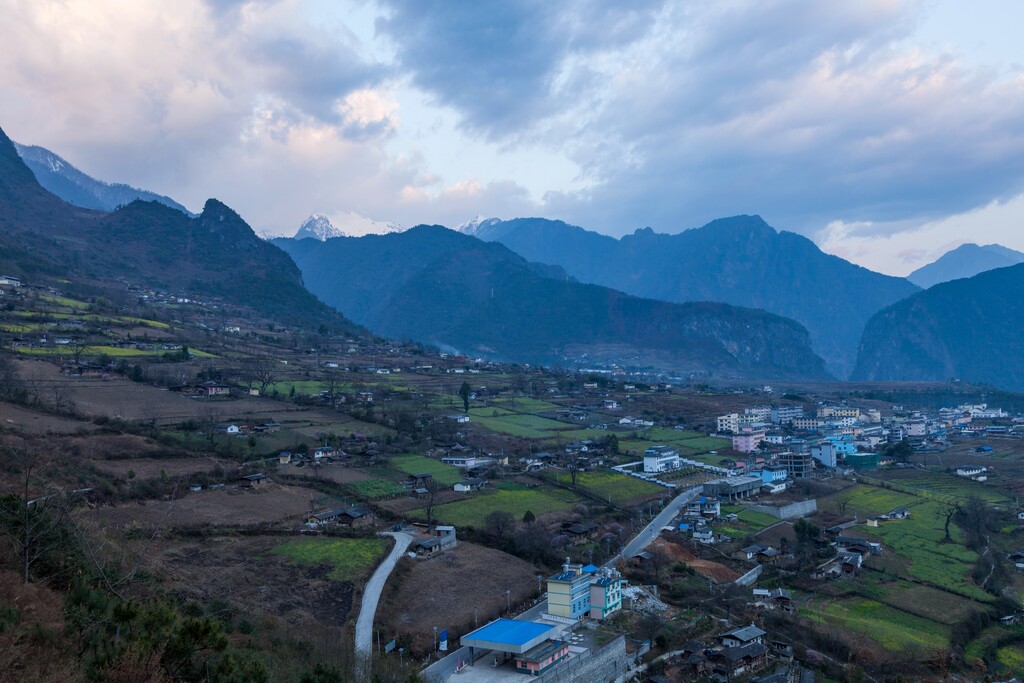 怒江流域风光