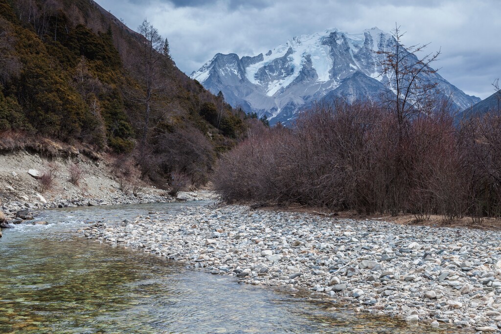 山区河流图片