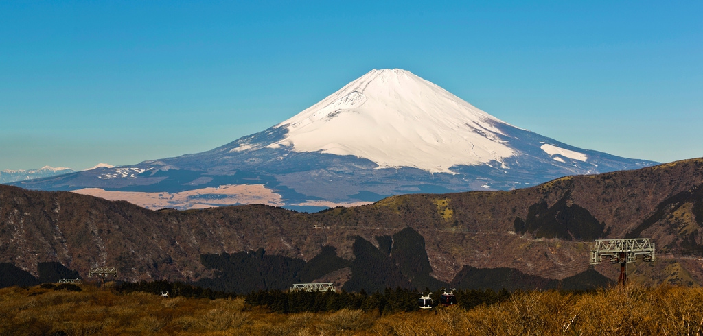 日本富士山图片