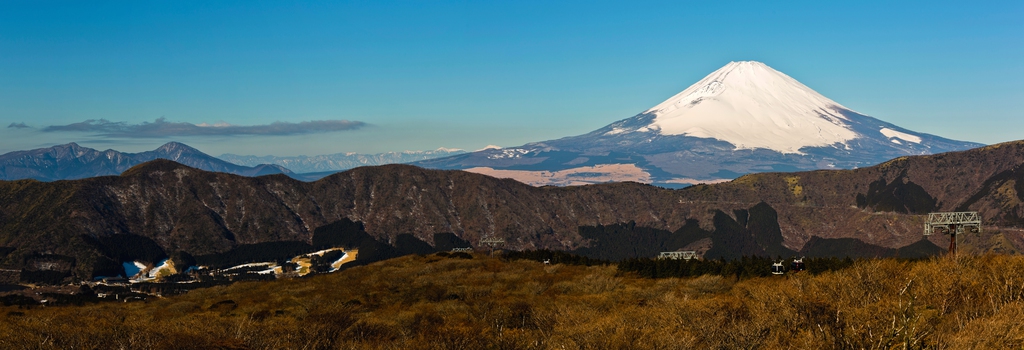 日本富士山图片