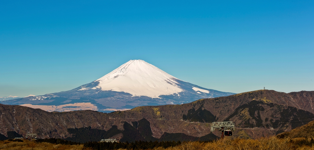 日本富士山图片