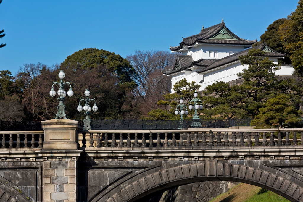 日本东京皇居图片