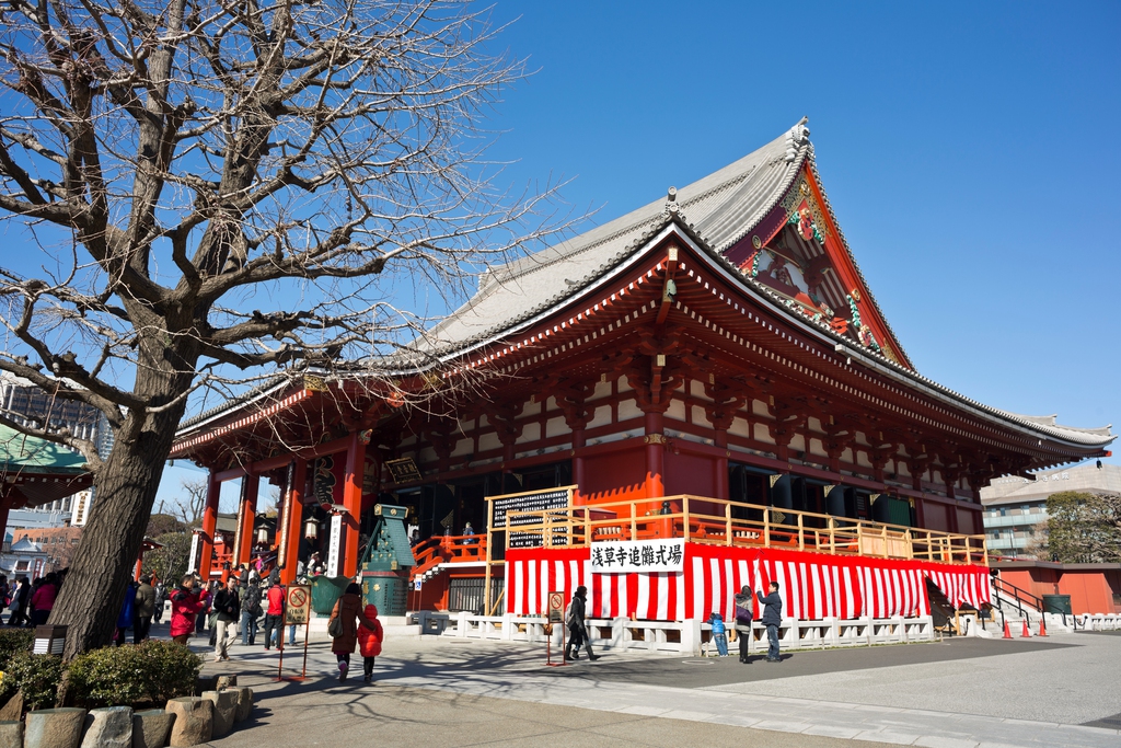 东京浅草寺图片