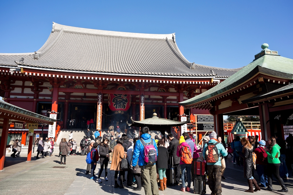 东京浅草寺图片