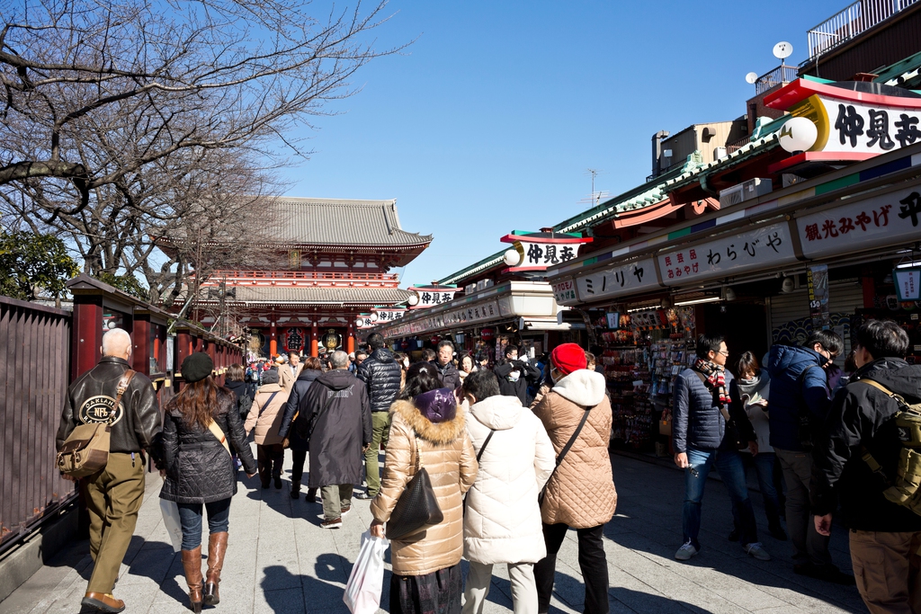 东京浅草寺图片