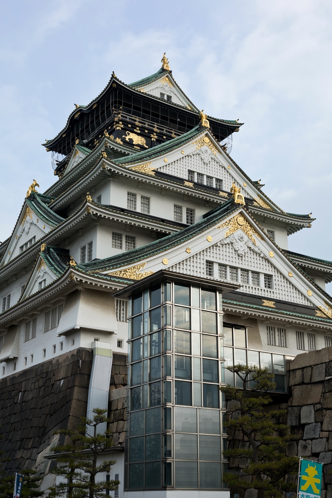 日本大阪城图片