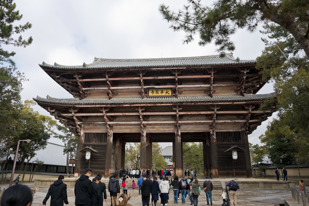 日本奈良东大寺图片