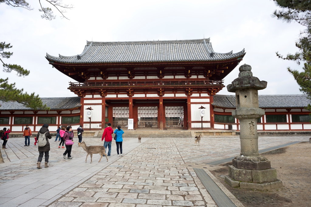 日本奈良东大寺图片