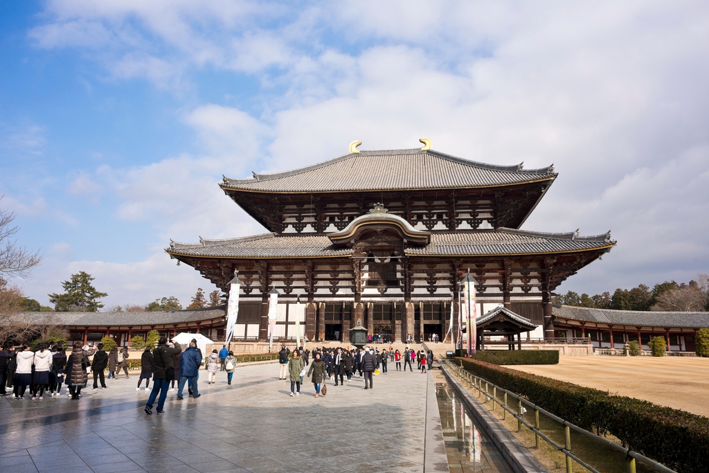 日本奈良东大寺图片