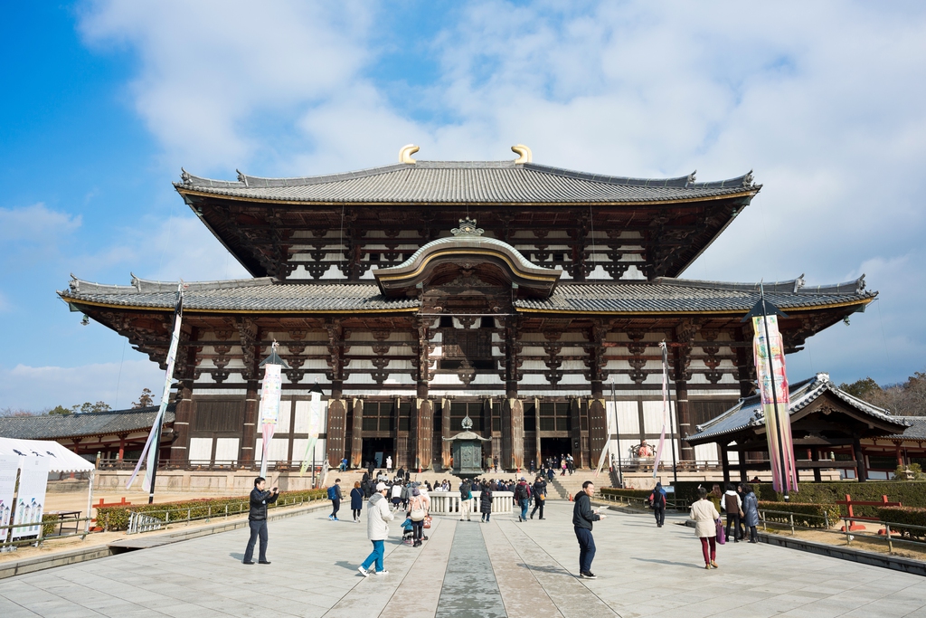 日本奈良东大寺图片