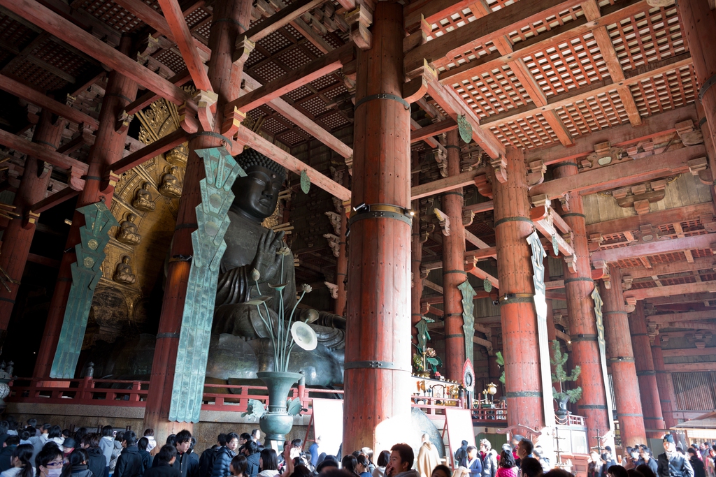 日本奈良东大寺图片