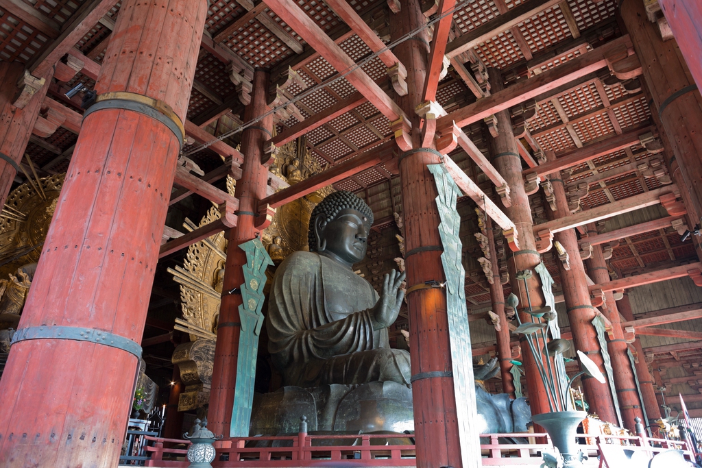 日本奈良东大寺图片