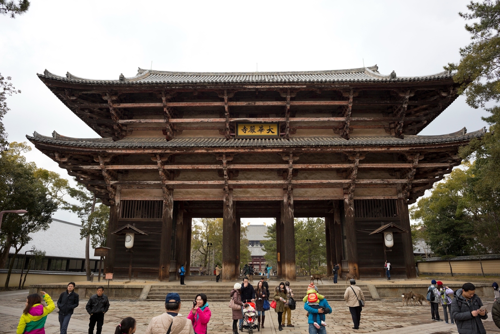 日本奈良东大寺图片