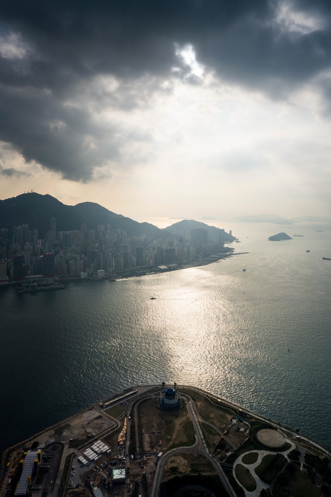 高视角看香港城市景观