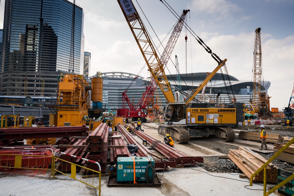 香港建筑工地