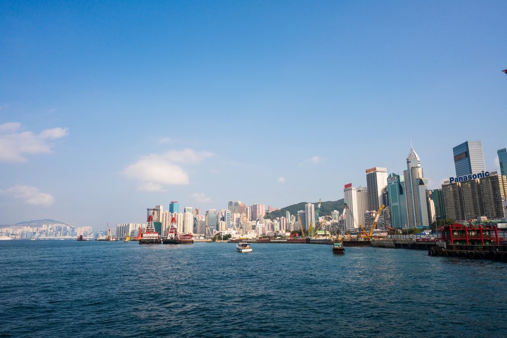 高视角看香港城市景观