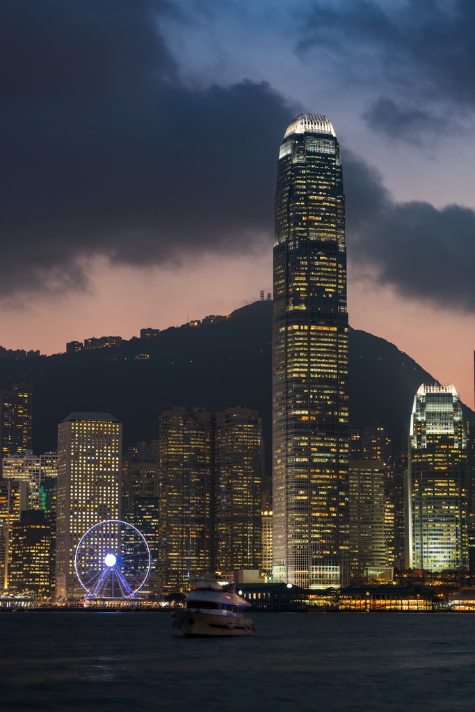 香港夜景图片