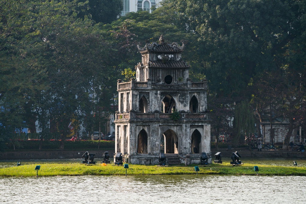 越南河内玉山寺图片