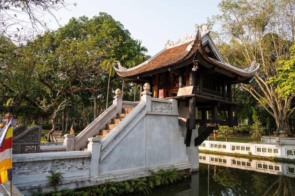 越南河内独柱寺图片