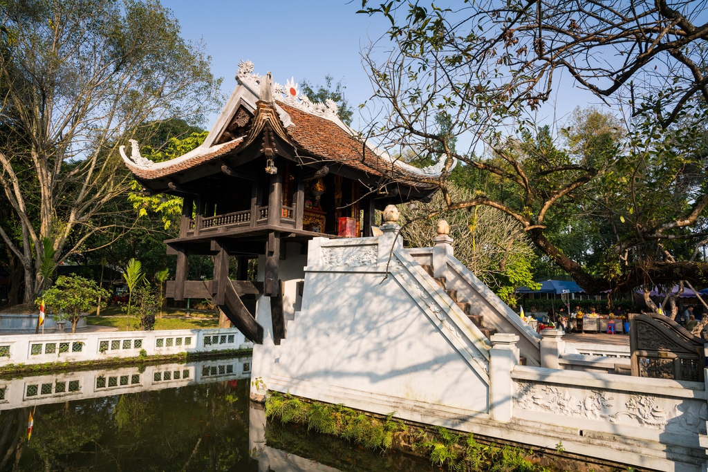 越南河内独柱寺图片