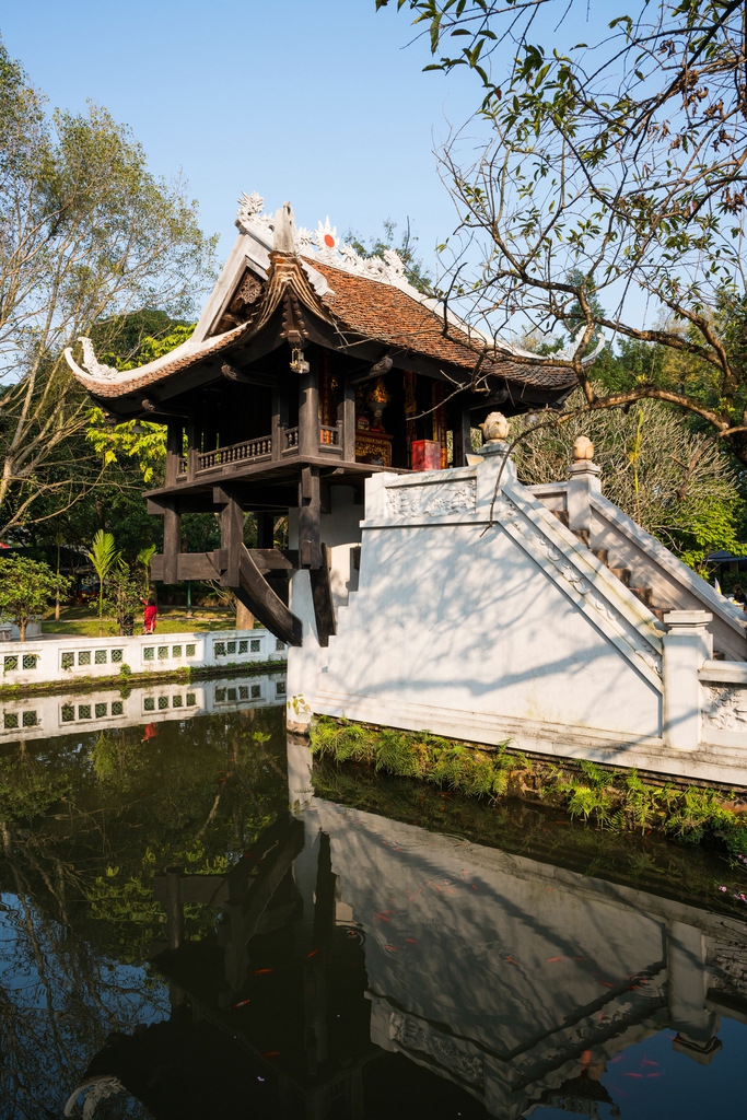 越南河内独柱寺图片